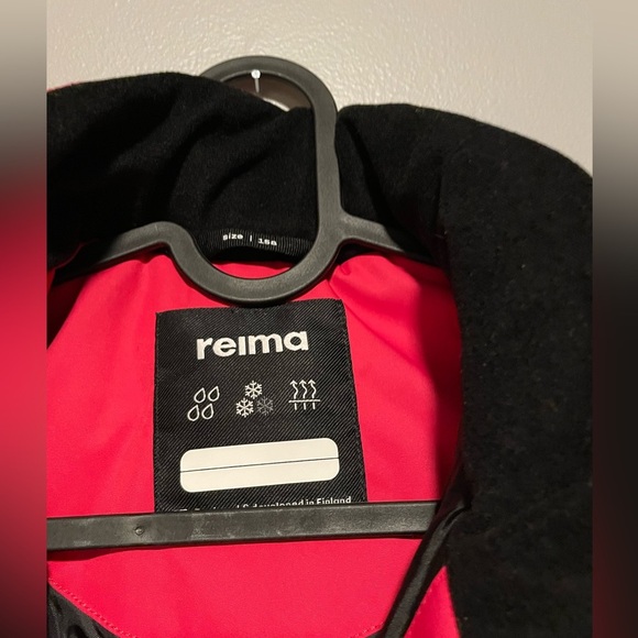 Reima Pink Girls winter jacket size 13-14Y - Picture 4 of 6